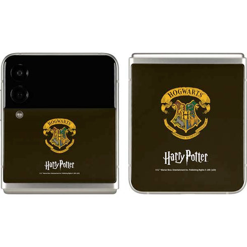 Wizarding World Harry Potter Hogwarts Houses Crest Galaxy Z Flip3 5G Skin